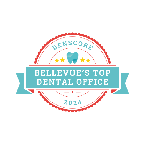 Denscore badge for Bella Dental Care.